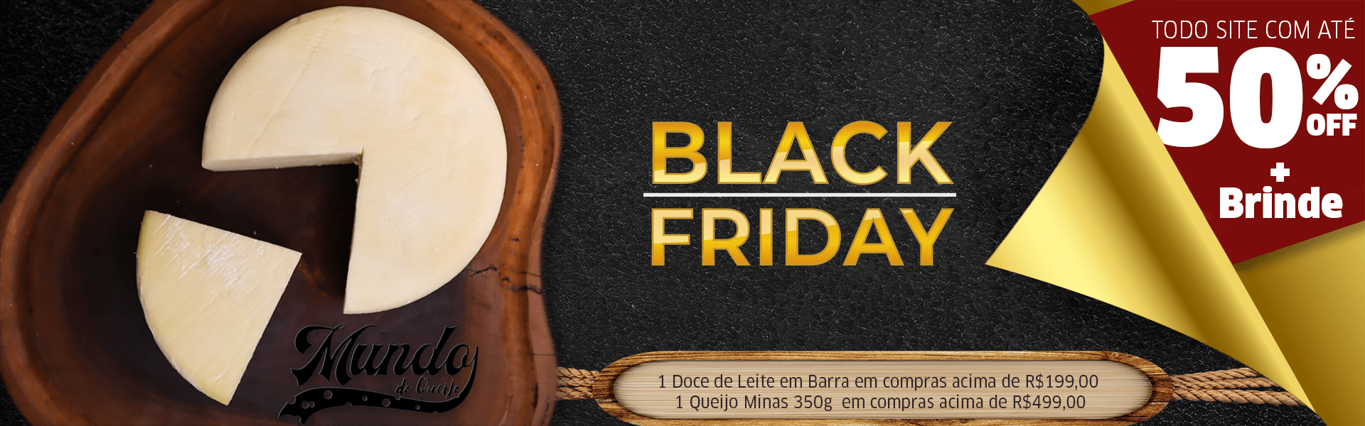 BLACK FRIDAY ATÉ 50%OFF