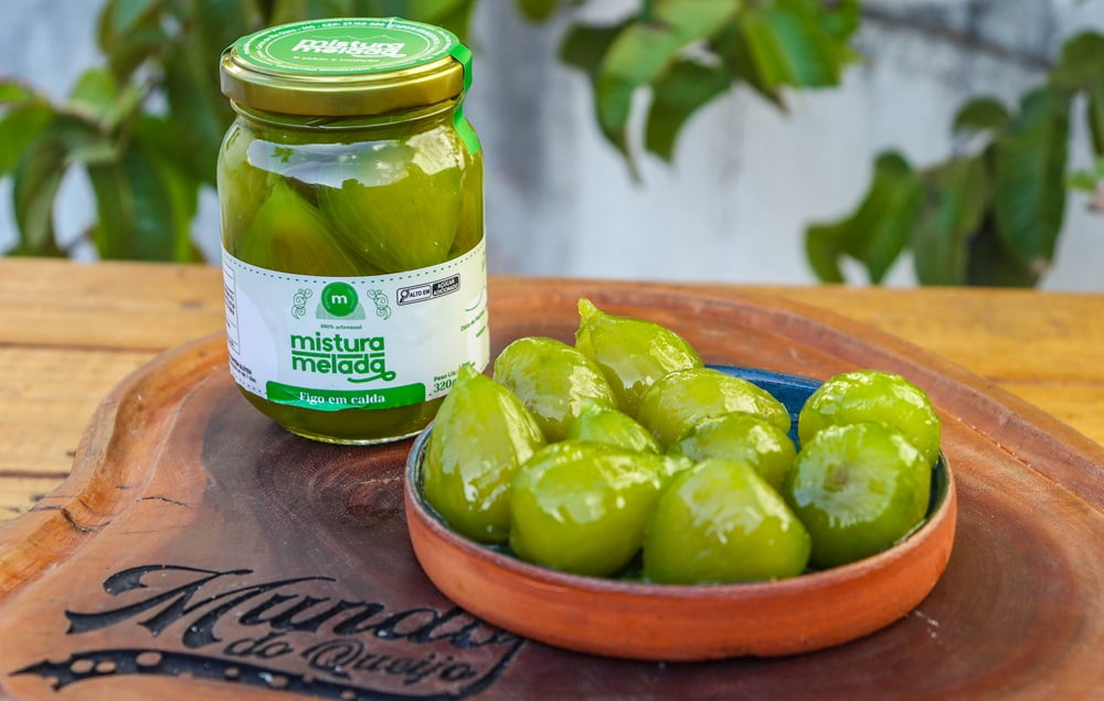 COMPOTA DE FIGO ARTESANAL MISTURA MELADA 320G