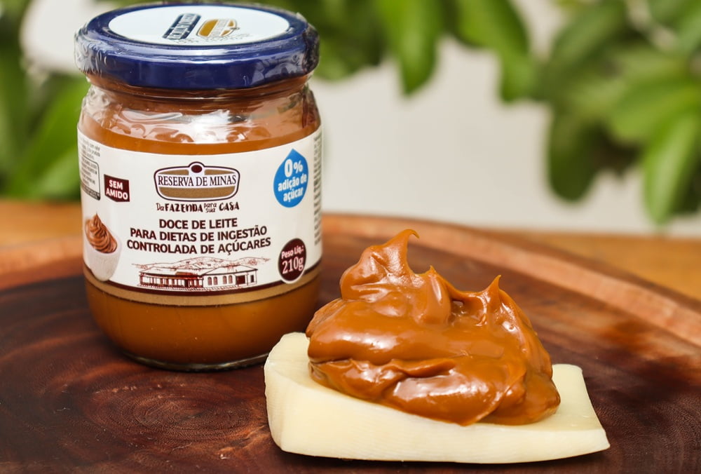DOCE DE LEITE ZERO ACÚCAR RESERVA DE MINAS 210G