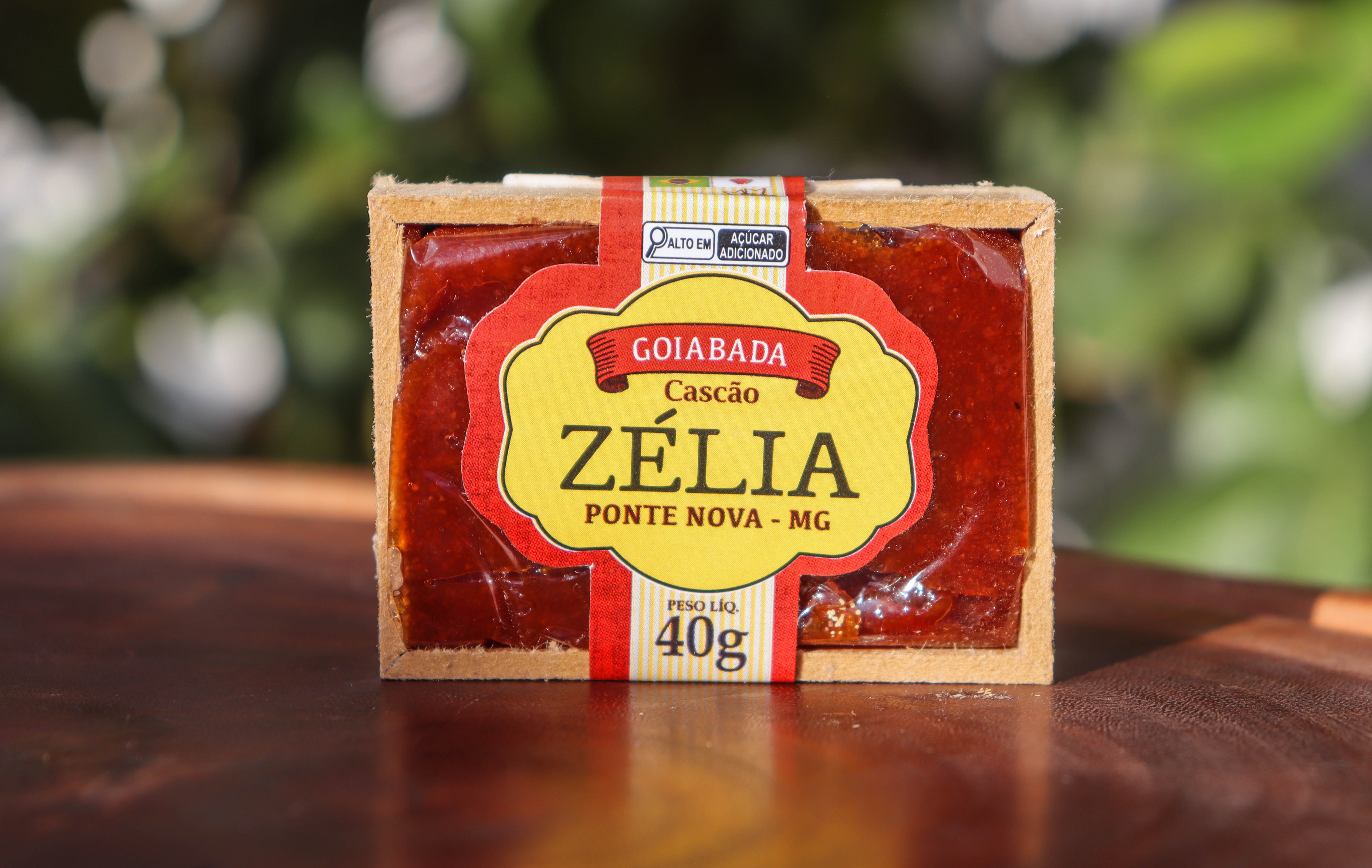 GOIABADA ZELIA CASCÃO 40GR - CAIXA COM 24 UNIDADES