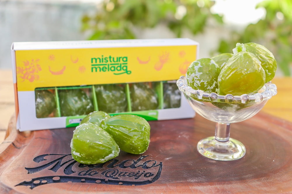 FRUTAS CRISTALIZADAS ARTESANAIS - FIGO 200G