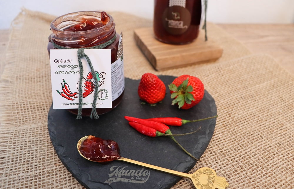 Geleia de Morango com Pimenta - Provençal Gourmet