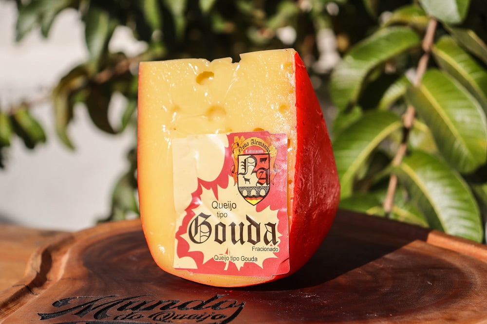 QUEIJO GOUDA NOVA ALEMANHA DO RIO GRANDE DO SUL 500G