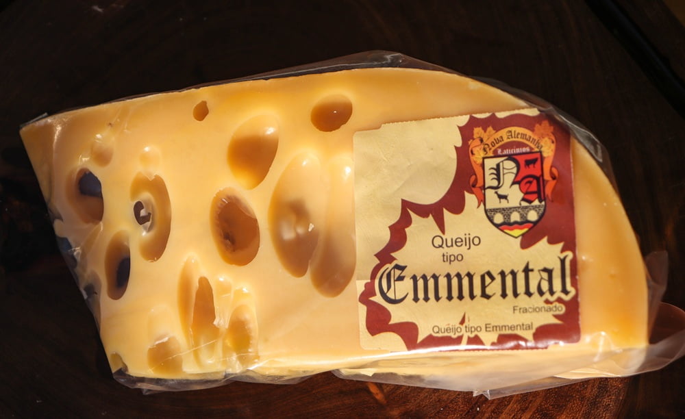 QUEIJO EMMENTAL NOVA ALEMANHA - PEDAÇO 500G