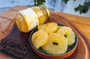 COMPOTA DE ABACAXI ARTESANAL MISTURA MELADA 320G