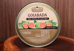 GOIABADA DIET RESERVA DE MINAS - LATA COM 540 GRAMAS