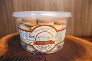 ROSQUINHA DE NATA COM DOCE DE LEITE CASEIRA DA CANASTRA 400G