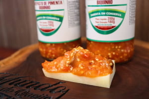 ANTEPASTO DE PIMENTA BIQUINHO FOGO MINEIRO 350G