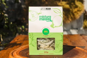 CASQUINHA DE LIMAO CRISTALIZADA 200G