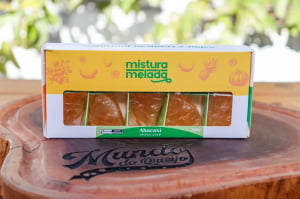 FRUTAS CRISTALIZADAS ARTESANAIS - ABACAXI CRISTALIZADO 200G