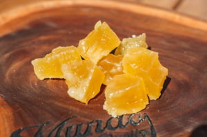 FRUTAS CRISTALIZADAS ARTESANAIS - ABACAXI CRISTALIZADO 200G