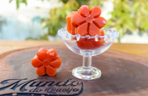 FRUTAS CRISTALIZADAS ARTESANAIS - ABOBORA FLOR 200G