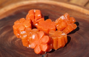 FRUTAS CRISTALIZADAS ARTESANAIS - ABOBORA FLOR 200G