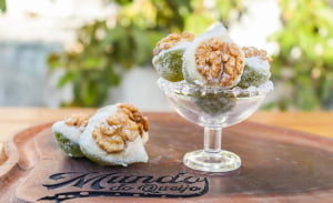FRUTAS CRISTALIZADAS ARTESANAIS - FIGO COM DOCE DE LEITE E NOZES 200G