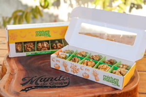 FRUTAS CRISTALIZADAS ARTESANAIS - FIGO COM NOZES 200G