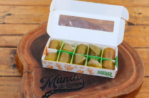 FRUTAS CRISTALIZADAS ARTESANAIS - LARANJA DA TERRA 200G