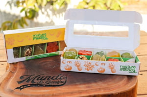 FRUTAS CRISTALIZADAS ARTESANAIS MISTA 200G