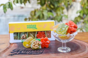 FRUTAS CRISTALIZADAS ARTESANAIS MISTA 200G
