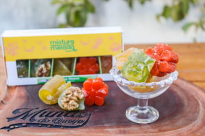 FRUTAS CRISTALIZADAS ARTESANAIS MISTA 200G
