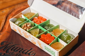 FRUTAS CRISTALIZADAS ARTESANAIS MISTA 200G