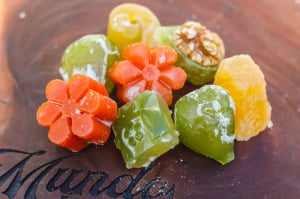 FRUTAS CRISTALIZADAS ARTESANAIS MISTA 200G