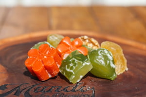FRUTAS CRISTALIZADAS ARTESANAIS MISTA 200G