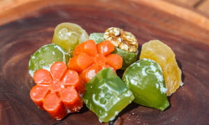 FRUTAS CRISTALIZADAS ARTESANAIS MISTA 200G