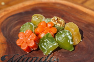 FRUTAS CRISTALIZADAS ARTESANAIS MISTA 200G