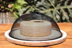 MATURADOR PARA 1 QUEIJO COM TAMPA DE TELA 