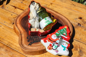 KIT PRESENTE DE NATAL LATA DE LUXO