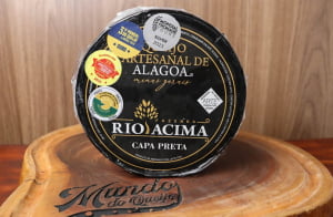 QUEIJO PARMESÃO CAPA PRETA ALAGOA PREMIADO OURO 1KG