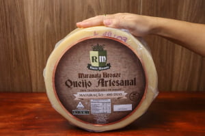 QUEIJO PARMESÃO MARANATA BRONZE PEÇA INTEIRA 100 DIAS 5KG