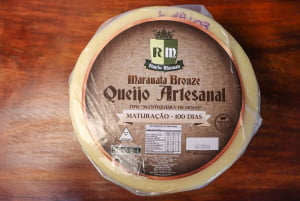 QUEIJO PARMESÃO MARANATA BRONZE PEÇA INTEIRA 100 DIAS 5KG